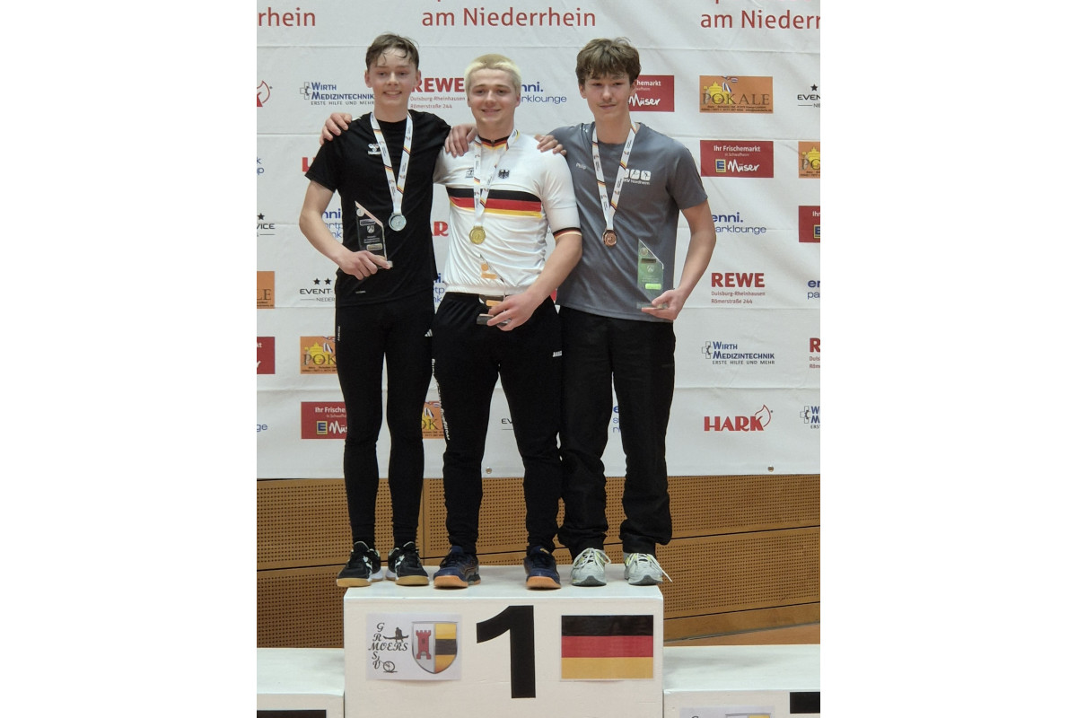 Ilian Schmauch ist Deutscher Vizemeister